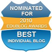 Nominated Best Individual Blog