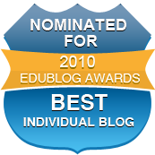 Nominated Best Individual Blog