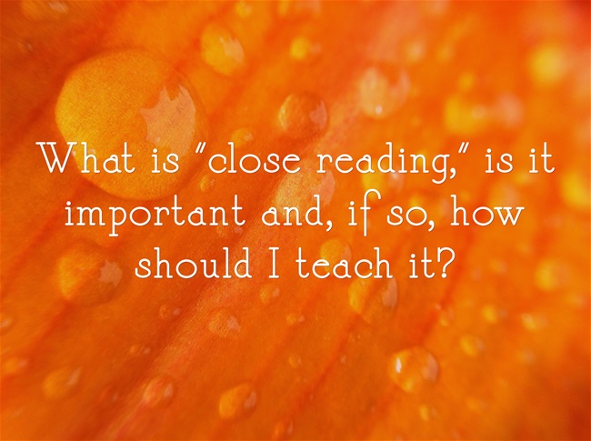 What-is-close-reading-is