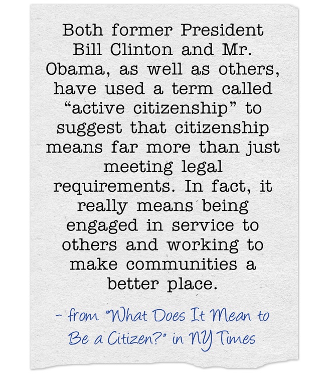 A Look Back: “What Does It Mean To Be A Good Citizen?” | Larry Ferlazzo's  Websites of the Day...