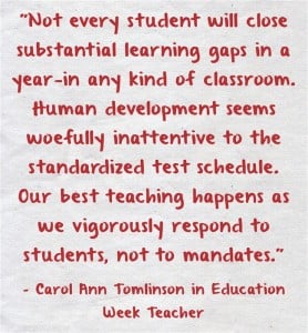 “Differentiation Is Important ‘Because We Teach Students Not Standards ...