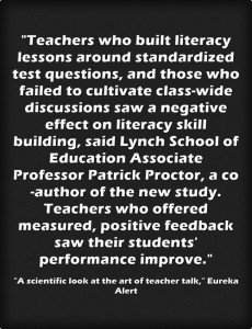 Quote Of The Day: “a Scientific Look At The Art Of Teacher Talk 