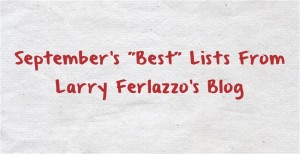 September’s “The Best” Lists – There Are Now 1,478 Of Them! | Larry