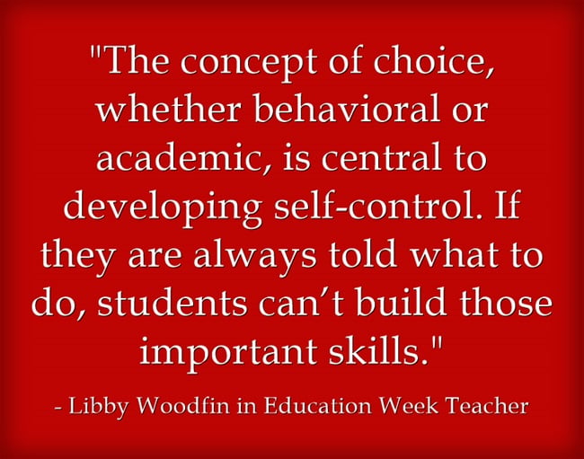 Student Autonomy Is a Prerequisite of Self-Control'” | Larry Ferlazzo's ...