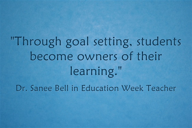 “Student Goal-Setting in The Classroom” | Larry Ferlazzo's Websites of ...