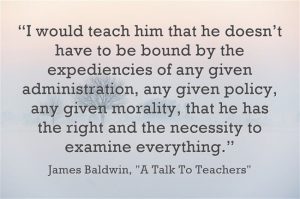 james baldwin education essay