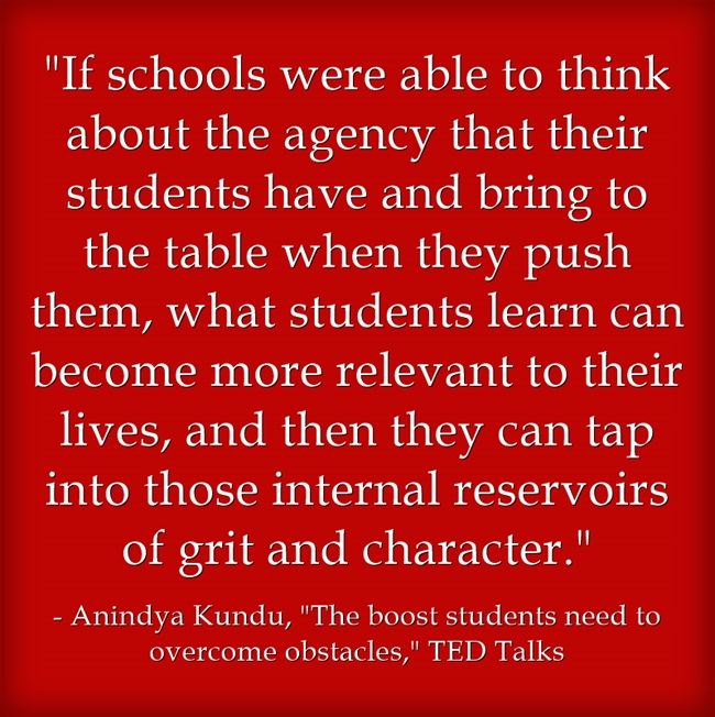 New TED Talk Video: “The boost students need to overcome obstacles ...