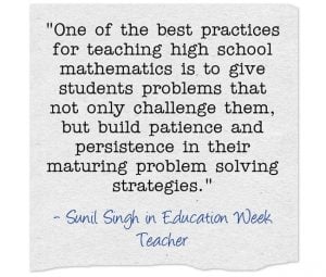 “Students Must ‘Engage in Math Problem-Solving’ & not Just ‘Follow ...