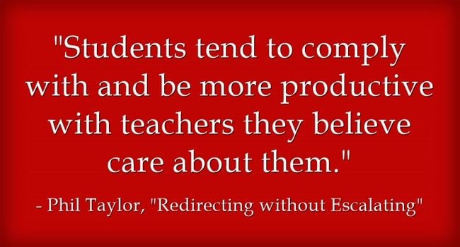 A Look Back: “Guest Post: Classroom Management – Redirecting without Escalating”