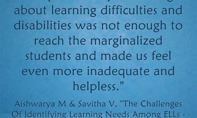 Guest Post: The Challenges Of Identifying Learning Needs Among ELLs – In India!