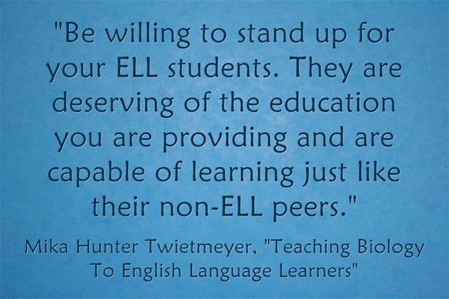 Guest Post Teaching Biology To English Language Learners