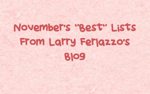 November’s “Best” Lists – There Are Now 1,997 Of Them!