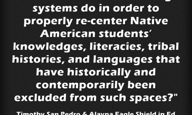 “Focusing on the Assets of Native American Students”