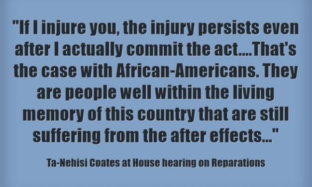 Video & Texts About Today’s House Hearing On Reparations