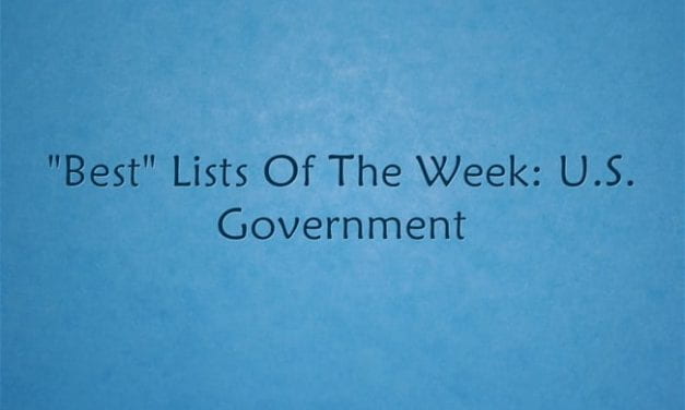 “Best” Lists Of The Month: U.S. Government