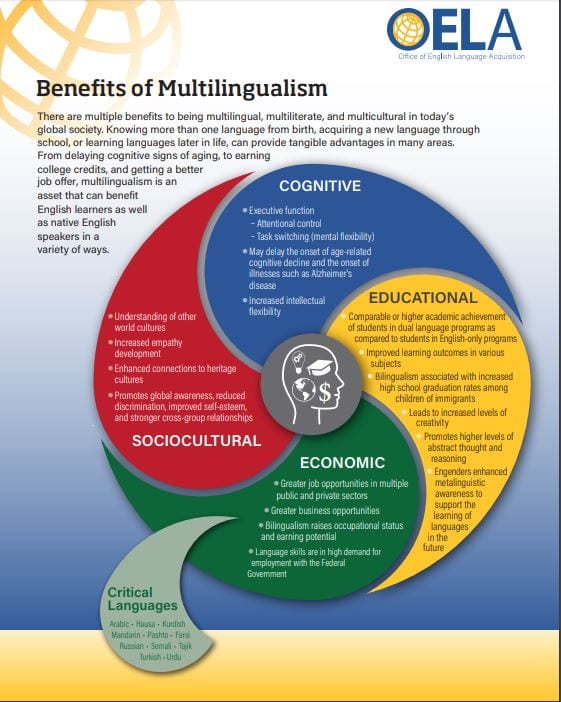 Bilingual benefits: Learning a second language boosts brain health - Study  Finds