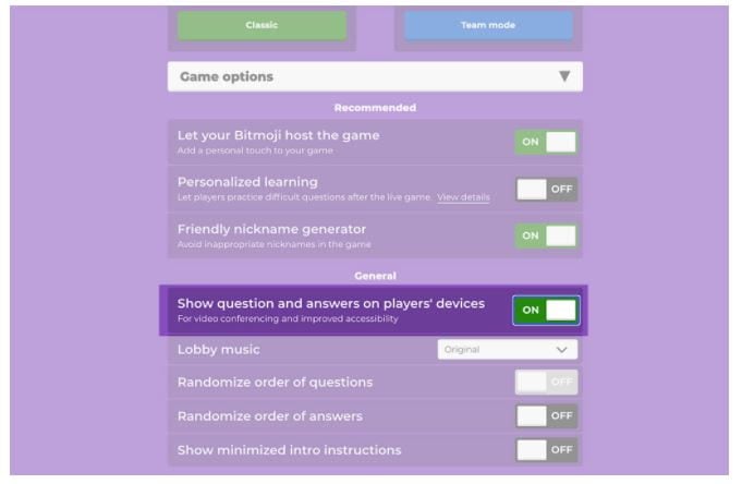 It’s A Miracle! Kahoot Now Can Show Questions On The Same Screen As The ...