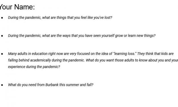 Reflections From My Students On What They’ve Lost & Learned, & What They Need