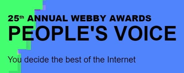 Webby Award Nominees Announced – Here Are A Few Useful To Educators