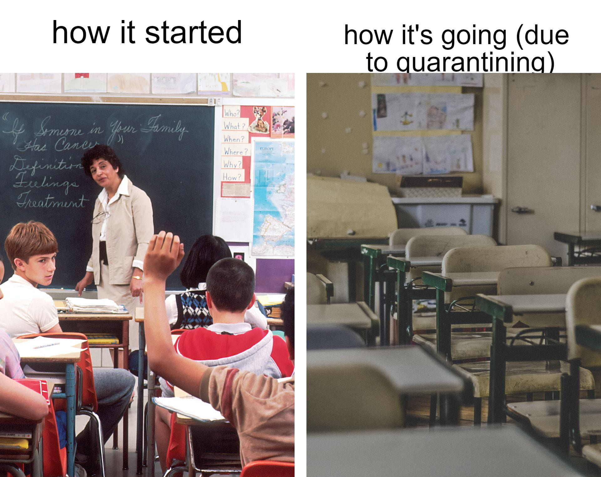 My “How It Started Meme” & How To Make Your Own Larry Ferlazzo