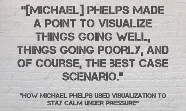 Intriguing Info On How Michael Phelps Uses Visualization, & How I’ll Use It With Students