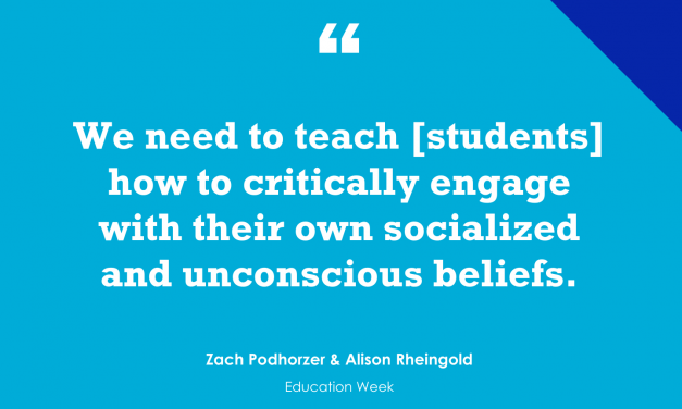 ‘What Are You Doing to Help Students Understand Systemic Racism and Combat It?’