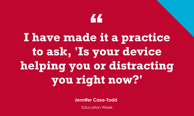 “Classroom Cellphone Use Is Fraught. It Doesn’t Have to Be”