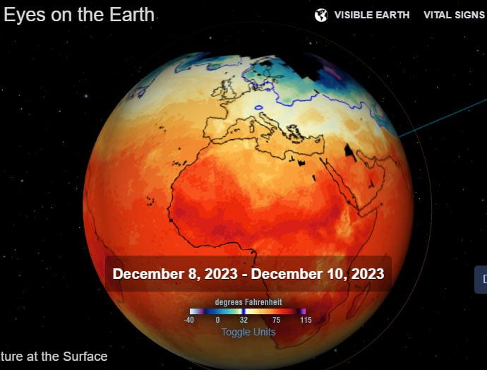 NASA’s “Eyes On The Earth” Interactive Is Pretty Cool