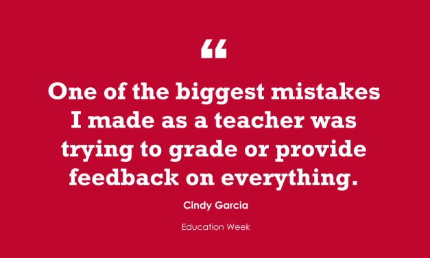 “Where Did They Go Wrong? Teachers Learn From Their Mistakes”