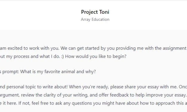 PBS NewsHour Features Freely Available AI Chatbot For Helping Students Write