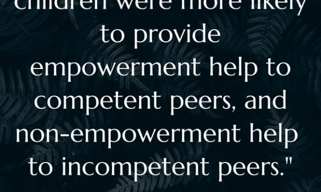 Study Finds Obvious Conclusion: Without Training, Peer Tutors Will Just Give The Least Advanced Students The Answers