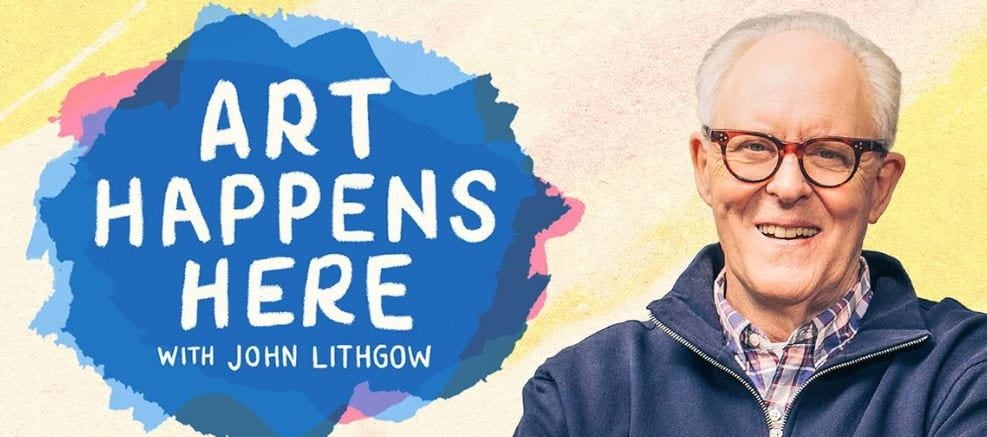 Video: “John Lithgow Goes Back To High School For “Art Happens Here” On PBS”