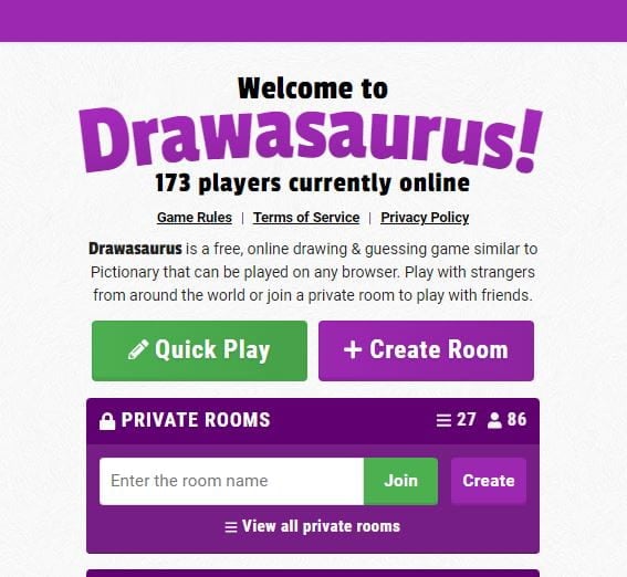 “Drawasaurus” Could Be A Useful Online Pictionary-Like Game