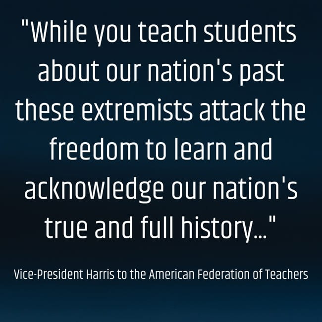 Video: Vice-President Harris’ Address To American Federation Of Teachers Today