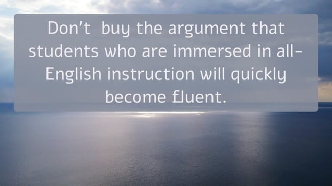 What to do — and never do — for rising variety of English Language Learners