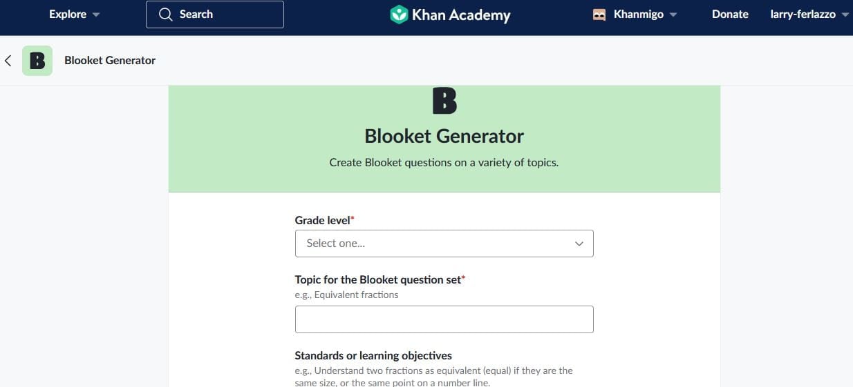 I Finally Found Something Khanmigo Is Useful For – Creating Blooket Questions!